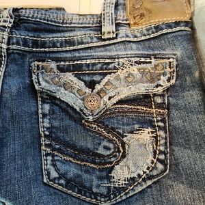 Silver jeans